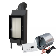 Inteligentní krbová vložka Kratki NADIA 9kW MSK GLASS
